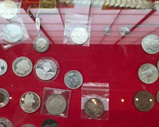 Silver coins 