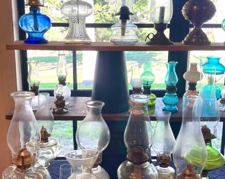 VINTAGE OIL LAMPS