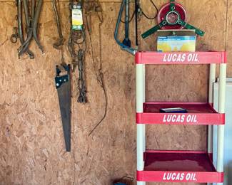LUCAS OIL SHELF, TOOLS