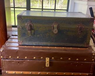 ANTIQUE TRUNKS