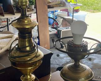 BRASS LAMPS