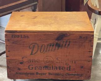 VINTAGE DOMINO SUGAR CRATE