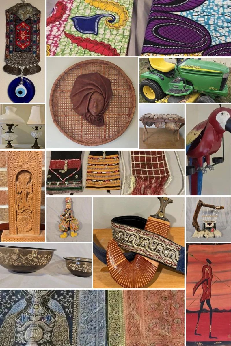 Brown Minimalist Aesthetic Photo Collage