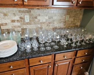 Crystal glass sets