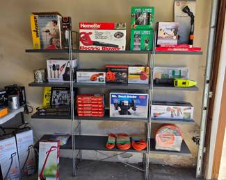 Garage full of tools and equipment