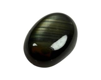 2pt8 Oval Black Star Sapphire