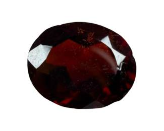 4Ct Oval Garnet Gemstone