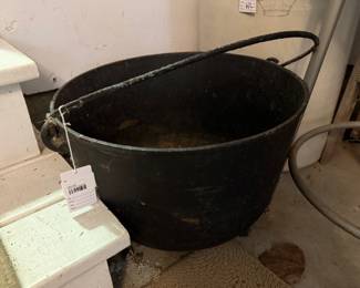 Cast Iron Cauldron