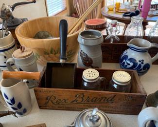 Antique Stoneware and Pottery