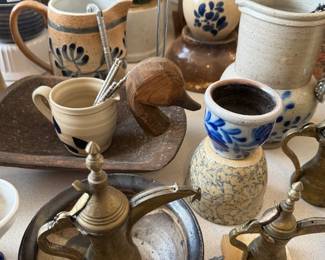 Antique Stoneware and Pottery