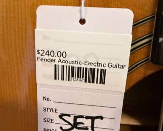 Fender Acoustic-Electric Guitar