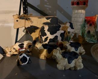 Wooden Cows 