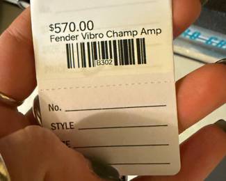 Fender Vibro Champ Amp