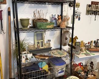 Storage Shelves, Planters, Outdoor Decor 