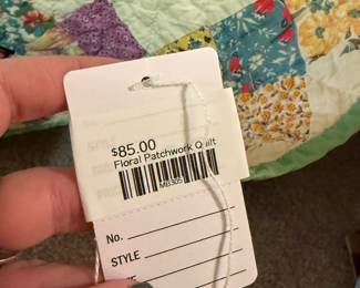 Floral Patchwork Quilt