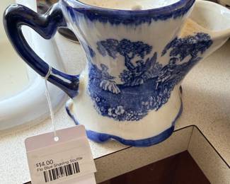 Flo Blue Shaving Scuttle