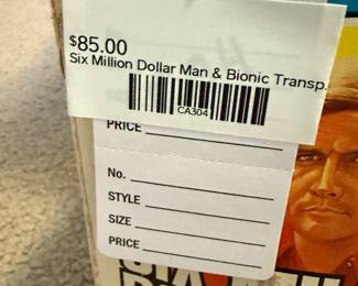 Six Million Dollar Man & Bionic Transport and Repair Station