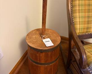 Wooden Butter Chum