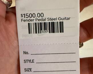 Fender Pedal Steel Guitar