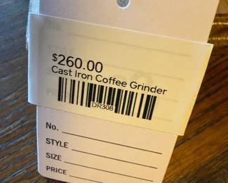 Cast Iron Coffee Grinder 