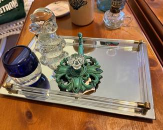 Mirrored Tray