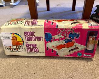 Six Million Dollar Man & Bionic Transport and Repair Station