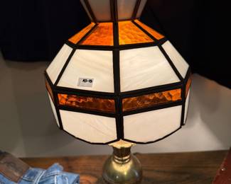 Tiffany-Style Stained Glass Lamp