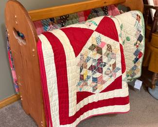 Quilt Rack, Quilts