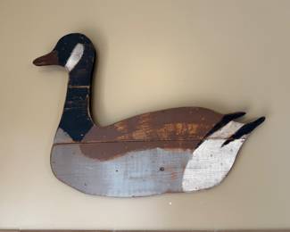 Wooden Duck Wall Decor