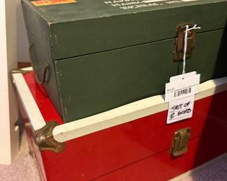 G.I Joe Footlocker and Accessories Lot