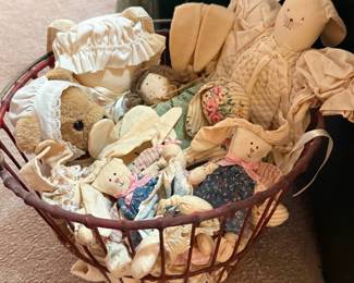 Antique Style Stuffed Animals