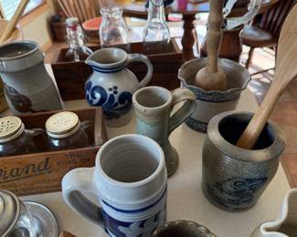 Antique Stoneware and Pottery