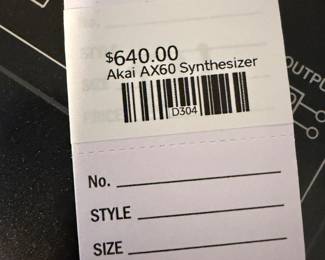 Akai AX60 Synthesizer 
