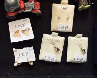 14k Earring Sets 