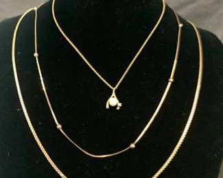 KS112VGold Chains  Pendant