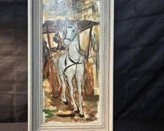 CT127RSigned oil painting