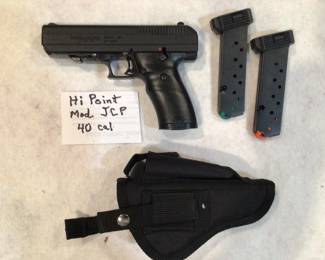 Hi Point Mod Jcp pt40 cal
