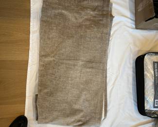 RH velvet drapery panels 