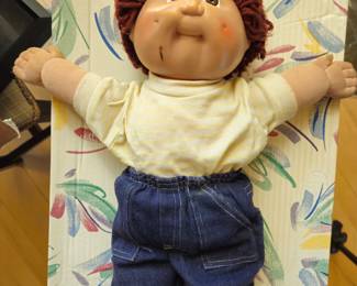 Cabbage Patch Kid. Signed.
