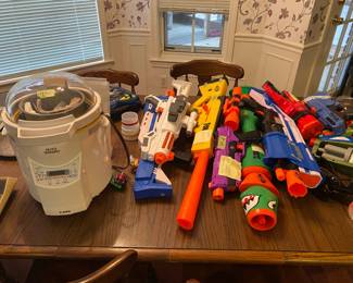 Nerf guns! 