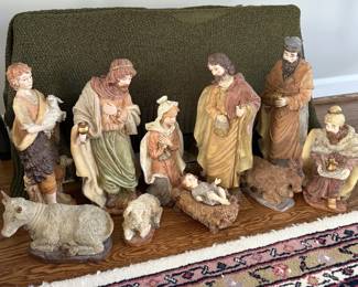 Nativity scene. Perfect condition with box. 