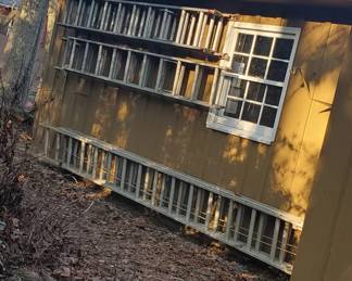 Some ladders and more being added. Very heavy so bring help!