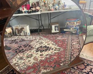 Pretty Antique dresser mirror! Its heavy so bring help!