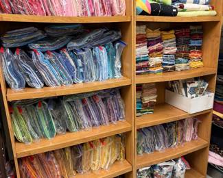 Quilting fabric - fat quarters, grab bags, quilt tops 
