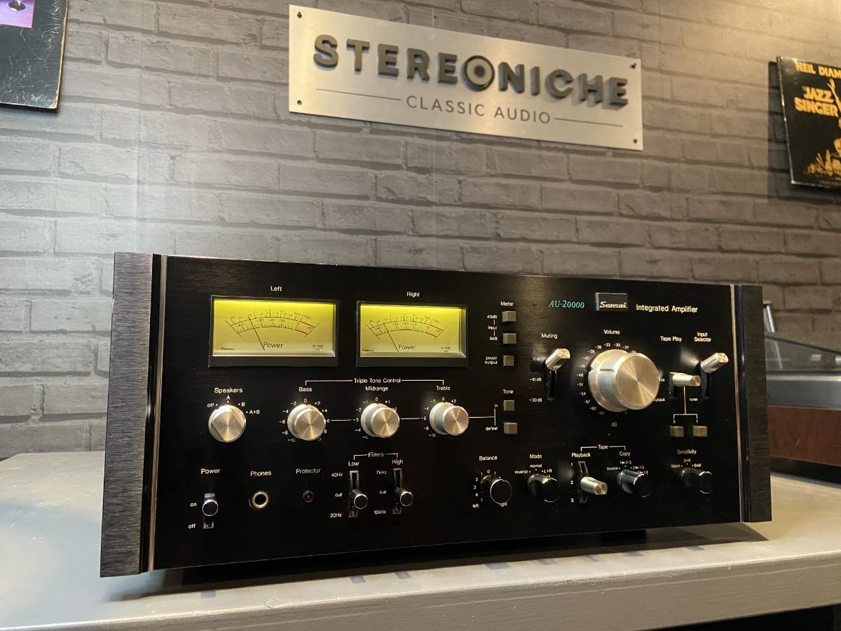 Sansui AU-20000 Vintage Integrated Amplifier w/original box