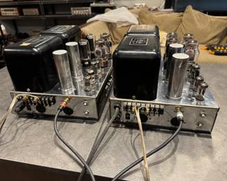 McIntosh MC60 pair - recapped, original tubes