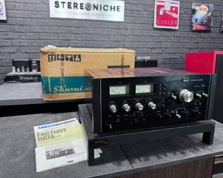 Sansui AU-20000 Vintage Integrated Amplifier w/original box