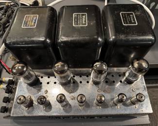 McIntosh MC-240 : works but is all original, needs restoration.