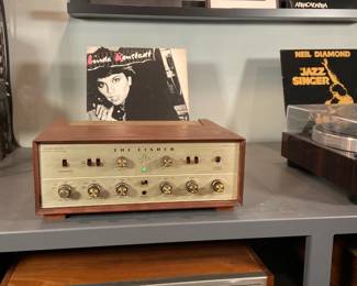 Fisher X-101-B - main caps replaced, all vintage tubes