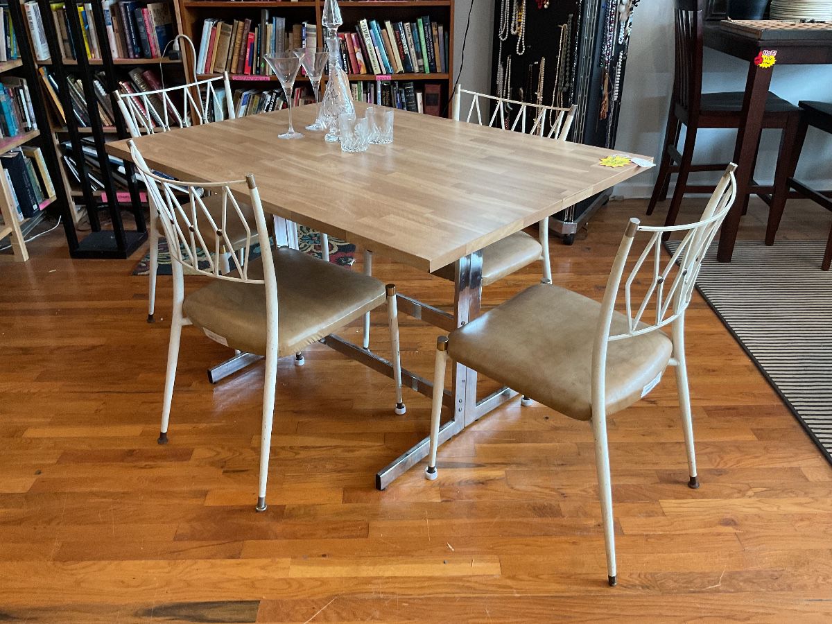 MCM drop leaf table $625 + tax